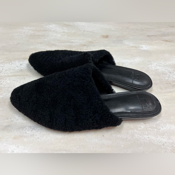 Marc Fisher Sabrinna Shearling Slip Ons - Picture 4 of 10